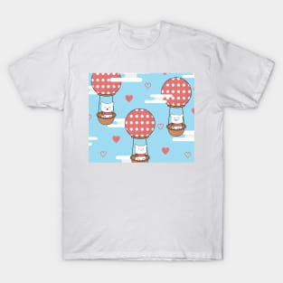 Cats pattern T-Shirt